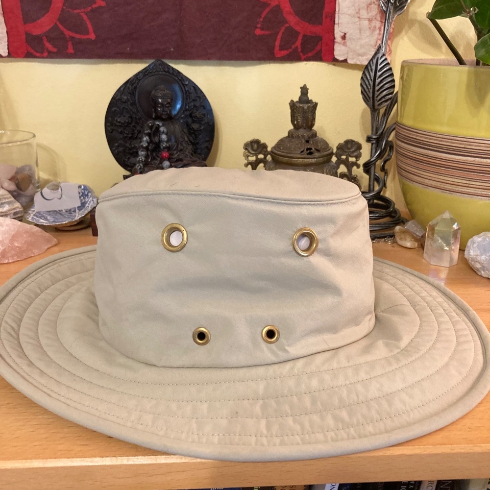 Vintage Tilley Endurables Nylantium Hat 7 1/8 EUC Hiking Fishing Safari Outdoors - Picture 4 of 8